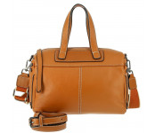 Женская кожаная сумка 8708 CARAMEL